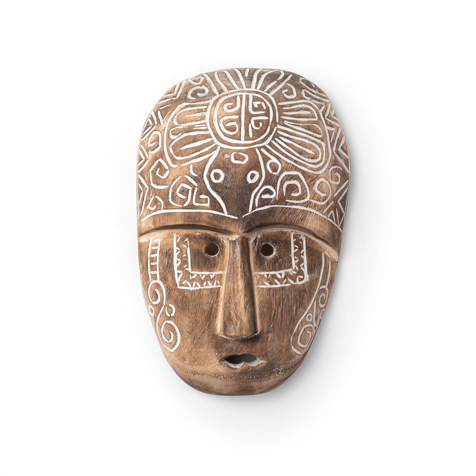 TRIBAL WOODEN MASK Thumbnail
